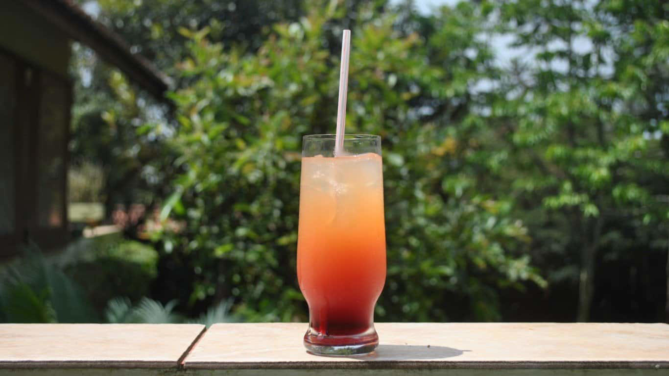 Alabama: Yellowhammer, Alaska: Duck Fart Shot, Arizona: Tequila Sunrise, Arkansas: Arkansas Razorback, California: Cabernet Sauvignon, Colorado: Coors Beer, Connecticut: Moscow Mule, Delaware: Dogfish Head IPA, Florida: Orange Juice, Georgia: Coca-Cola, Hawaii: Mai Tai, Idaho: Whiskey Sour, Illinois: Irish Whiskey, Indiana: Water, Iowa: Tom Collins, Kansas: Horsefeather, Kentucky: Mint Julep, Louisiana: Hurricane, Maine: Moxie, Maryland: Orange Crush (Cocktail), Massachusetts: Cranberry Juice, Michigan: Vernor's Ginger Ale, Minnesota: Bootleg, Mississippi: Milk Punch, Missouri: Fitz's Root Beer, Montana: Boilermaker, Nebraska: Red Beer, Nevada: Picon Punch, New Hampshire: Apple Cider, New Jersey: Jack Rose, New Mexico: Margarita, New York: The Manhattan, North Carolina: Cheerwine, North Dakota: North Dakota Special, Ohio: Bloody Mary, Oklahoma: Lunchbox, Oregon: Pinot Noir, Pennsylvania: Yuengling Beer, Rhode Island: Coffee Milk, South Carolina: Sweet Tea, South Dakota: Milk, Tennessee: Jack Daniel's, Texas: Lone Star Beer, Utah: Jell-O Shots, Vermont: Old Vermont, Virginia: George Washington's Rye Whiskey, Washington: Coffee, West Virginia: Moonshine, Wisconsin: Brandy, Wyoming: Fireball Whisky