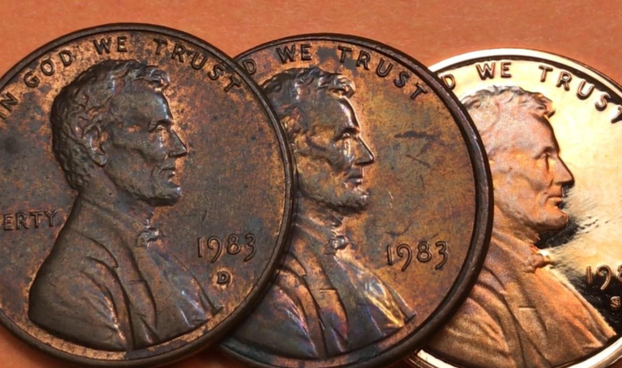 1983 Double Die Reverse Penny (USA) You Could Make Bank With These Rare Coins, 1995 Double Die Lincoln Cent (USA), 1998, 1999, 2000 Wide AM Cents (USA), 2002 No “In God We Trust” Pledge Penny (USA), 2007 Presidential Dollar with Missing Edge Lettering (USA), 1999 Wide AM Penny (USA), 2005 “Speared Bison” Nickel (USA), 2004 Wisconsin Extra Leaf Quarter (USA), 1983 Double Die Reverse Penny (USA), Canadian 2000 “P” Mule Quarter (Canada), 1972 Double Die Obverse Lincoln Penny (USA), 1970-S Small Date Lincoln Penny (USA), 1992 Close AM Lincoln Cent (USA), 1982-D Small Date Copper Penny (USA), 1955 Double Die Penny (USA), 1965 Silver Roosevelt Dime (USA), 1969-S Double Die Obverse Penny (USA), 2000 Sacagawea Dollar with Washington Quarter Mule (USA), 1943 Bronze Lincoln Penny (USA)