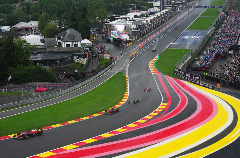 F1 BELGIAN GRAND PRIX - LATEST UPDATES, Constructors' standings after Belgian Grand Prix, Drivers' standings after Belgian Grand Prix, Piastri discusses race-winning moment, McLaren explain Norris problems, Belgian Grand Prix results, Race report: Norris suffers blow in title race, Race report: Norris suffers blow in title race, Race report: Torrential rain almost wipes out race, Race report: Norris suffers blow in title race, Race report: Norris suffers blow in title race, Hamilton wins driver of the day, Piastri extends championship lead, Piastri's winning moment, Oscar Piastri wins the Belgian Grand Prix!, Piastri closing in on victory (43/44), Norris slowed down by backmarkers (42/44), Norris running out of laps (40/44), Top 10 (38/44), Norris locks up (35/44), Norris sets new fastest lap (32/44), Battle for 11th heating up! (30/44), Norris loses time (27/44), Podium fight is close (26/44), McLaren pulling away (24/44), Piastri doubting tyres too (22/44), Russell doubting the one-stop strategy (21/44), McLaren in it for the long run (19/44), Norris gaining time (17/44), Hamilton going well (16/44), Norris loses time on leader (15/44), Norris pits and moves onto medium (14/44), Piastri pits and moves onto medium (13/44), Hamilton onto medium tyres (12/44), Piastri opening up a gap (11/44), Top places staying the same for now (10/44), Hamilton into 15th (8/44), Piastri struggling with battery issue? (7/44), Piastri out of DRS range (6/44), Piastri overtakes Norris on first lap (5/44), Belgian GP LIVE - Green flag!, Belgian GP LIVE, Belgian GP LIVE, Belgian GP LIVE, Belgian GP LIVE, Belgian GP LIVE, Belgian GP LIVE, Belgian GP LIVE, FIA UPDATE, Brown: 'They clearly smell that both of them have a chance', Race underway at 3.20pm, FIA UPDATE, Sun in Spa!, Medical car zooming around the track, Rosberg speaks on relationship with Hamilton, FIA target start soon, Starting grid, Belgian GP start suspended, Belgian GP start suspended, FIA UPDATE, FIA announce rule change, Belgian GP start suspended, Belgian GP start suspended, Belgian GP start suspended, Belgian GP start suspended, Forecast not promising, 2021 Belgian GP, Record attendance at Spa, Belgian GP start suspended, Belgian GP start suspended, Belgian GP start suspended, Start delayed, Start delayed, Formation lap underway, Belgian GP start, Formation lap to begin behind safety car, Race could be delayed, Weather to play a part in Spa?, What is the starting grid?, F1 BELGIAN GRAND PRIX, 2024 at Spa, F1 Driver Standings, Sainz relegated to pit lane, The scene at Spa, Mercedes boss Toto Wolff on the race:, Alex Albon, who qualified P5:, Charles Leclerc, after qualifying P3:, Lando Norris after securing pole position:, F1 driver standings, NEW: Lewis Hamilton will start from the pit-lane, Laurent Mekies makes Christian Horner admission in first Red Bull press conference, A reminder of the starting grid today:, Oscar Piastri after qualifying P2: