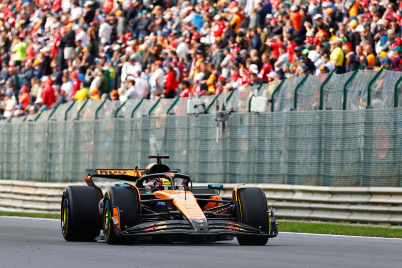 F1 BELGIAN GRAND PRIX - LATEST UPDATES, Constructors' standings after Belgian Grand Prix, Drivers' standings after Belgian Grand Prix, Piastri discusses race-winning moment, McLaren explain Norris problems, Belgian Grand Prix results, Race report: Norris suffers blow in title race, Race report: Norris suffers blow in title race, Race report: Torrential rain almost wipes out race, Race report: Norris suffers blow in title race, Race report: Norris suffers blow in title race, Hamilton wins driver of the day, Piastri extends championship lead, Piastri's winning moment, Oscar Piastri wins the Belgian Grand Prix!, Piastri closing in on victory (43/44), Norris slowed down by backmarkers (42/44), Norris running out of laps (40/44), Top 10 (38/44), Norris locks up (35/44), Norris sets new fastest lap (32/44), Battle for 11th heating up! (30/44), Norris loses time (27/44), Podium fight is close (26/44), McLaren pulling away (24/44), Piastri doubting tyres too (22/44), Russell doubting the one-stop strategy (21/44), McLaren in it for the long run (19/44), Norris gaining time (17/44), Hamilton going well (16/44), Norris loses time on leader (15/44), Norris pits and moves onto medium (14/44), Piastri pits and moves onto medium (13/44), Hamilton onto medium tyres (12/44), Piastri opening up a gap (11/44), Top places staying the same for now (10/44), Hamilton into 15th (8/44), Piastri struggling with battery issue? (7/44), Piastri out of DRS range (6/44), Piastri overtakes Norris on first lap (5/44), Belgian GP LIVE - Green flag!, Belgian GP LIVE, Belgian GP LIVE, Belgian GP LIVE, Belgian GP LIVE, Belgian GP LIVE, Belgian GP LIVE, Belgian GP LIVE, FIA UPDATE, Brown: 'They clearly smell that both of them have a chance', Race underway at 3.20pm, FIA UPDATE, Sun in Spa!, Medical car zooming around the track, Rosberg speaks on relationship with Hamilton, FIA target start soon, Starting grid, Belgian GP start suspended, Belgian GP start suspended, FIA UPDATE, FIA announce rule change, Belgian GP start suspended, Belgian GP start suspended, Belgian GP start suspended, Belgian GP start suspended, Forecast not promising, 2021 Belgian GP, Record attendance at Spa, Belgian GP start suspended, Belgian GP start suspended, Belgian GP start suspended, Start delayed, Start delayed, Formation lap underway, Belgian GP start, Formation lap to begin behind safety car, Race could be delayed, Weather to play a part in Spa?, What is the starting grid?, F1 BELGIAN GRAND PRIX, 2024 at Spa, F1 Driver Standings, Sainz relegated to pit lane, The scene at Spa, Mercedes boss Toto Wolff on the race:, Alex Albon, who qualified P5:, Charles Leclerc, after qualifying P3:, Lando Norris after securing pole position:, F1 driver standings, NEW: Lewis Hamilton will start from the pit-lane, Laurent Mekies makes Christian Horner admission in first Red Bull press conference, A reminder of the starting grid today:, Oscar Piastri after qualifying P2: