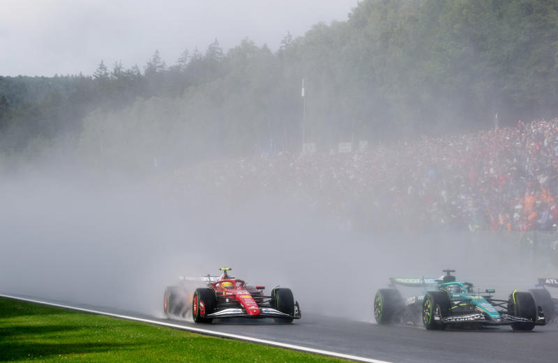 F1 BELGIAN GRAND PRIX - LATEST UPDATES, Constructors' standings after Belgian Grand Prix, Drivers' standings after Belgian Grand Prix, Piastri discusses race-winning moment, McLaren explain Norris problems, Belgian Grand Prix results, Race report: Norris suffers blow in title race, Race report: Norris suffers blow in title race, Race report: Torrential rain almost wipes out race, Race report: Norris suffers blow in title race, Race report: Norris suffers blow in title race, Hamilton wins driver of the day, Piastri extends championship lead, Piastri's winning moment, Oscar Piastri wins the Belgian Grand Prix!, Piastri closing in on victory (43/44), Norris slowed down by backmarkers (42/44), Norris running out of laps (40/44), Top 10 (38/44), Norris locks up (35/44), Norris sets new fastest lap (32/44), Battle for 11th heating up! (30/44), Norris loses time (27/44), Podium fight is close (26/44), McLaren pulling away (24/44), Piastri doubting tyres too (22/44), Russell doubting the one-stop strategy (21/44), McLaren in it for the long run (19/44), Norris gaining time (17/44), Hamilton going well (16/44), Norris loses time on leader (15/44), Norris pits and moves onto medium (14/44), Piastri pits and moves onto medium (13/44), Hamilton onto medium tyres (12/44), Piastri opening up a gap (11/44), Top places staying the same for now (10/44), Hamilton into 15th (8/44), Piastri struggling with battery issue? (7/44), Piastri out of DRS range (6/44), Piastri overtakes Norris on first lap (5/44), Belgian GP LIVE - Green flag!, Belgian GP LIVE, Belgian GP LIVE, Belgian GP LIVE, Belgian GP LIVE, Belgian GP LIVE, Belgian GP LIVE, Belgian GP LIVE, FIA UPDATE, Brown: 'They clearly smell that both of them have a chance', Race underway at 3.20pm, FIA UPDATE, Sun in Spa!, Medical car zooming around the track, Rosberg speaks on relationship with Hamilton, FIA target start soon, Starting grid, Belgian GP start suspended, Belgian GP start suspended, FIA UPDATE, FIA announce rule change, Belgian GP start suspended, Belgian GP start suspended, Belgian GP start suspended, Belgian GP start suspended, Forecast not promising, 2021 Belgian GP, Record attendance at Spa, Belgian GP start suspended, Belgian GP start suspended, Belgian GP start suspended, Start delayed, Start delayed, Formation lap underway, Belgian GP start, Formation lap to begin behind safety car, Race could be delayed, Weather to play a part in Spa?, What is the starting grid?, F1 BELGIAN GRAND PRIX, 2024 at Spa, F1 Driver Standings, Sainz relegated to pit lane, The scene at Spa, Mercedes boss Toto Wolff on the race:, Alex Albon, who qualified P5:, Charles Leclerc, after qualifying P3:, Lando Norris after securing pole position:, F1 driver standings, NEW: Lewis Hamilton will start from the pit-lane, Laurent Mekies makes Christian Horner admission in first Red Bull press conference, A reminder of the starting grid today:, Oscar Piastri after qualifying P2:
