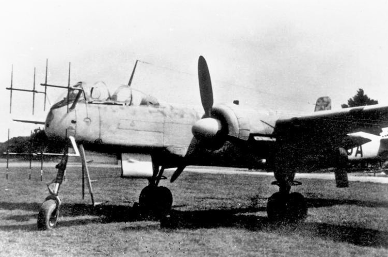 10: Westland Whirlwind, 9: Nakajima J1N1-S Gekko, 8: Northrop P-61 Black Widow, 7: Heinkel He 219 'Uhu', 6: Kawasaki Ki 45 Toryu, 5: Messerschmitt Bf 110, 4: Bristol Beaufighter, 3: Junkers Ju 88, 2: Lockheed P-38 Lightning, 1: De Havilland DH 98 Mosquito