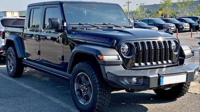 3. Jeep Gladiator 1. Ram 1500, 2. GMC Sierra 1500, 3. Ford F-150, 4. Chevrolet Silverado 1500, 5. Toyota Tundra, 6. Ford Super Duty (F-250/F-350), 7. Chevrolet Silverado HD, 8. Nissan Titan, 9. GMC Sierra HD, 10. Ram HD, 1. Honda Ridgeline, 2. Rivian R1T, 3. Jeep Gladiator, 4. Tesla Cybertruck, 5. Hyundai Santa Cruz, 6. Chevrolet Colorado, 7. Ford Ranger, 8. Toyota Tacoma, 9. Volkswagen Amarok, 10. Ram Rampage