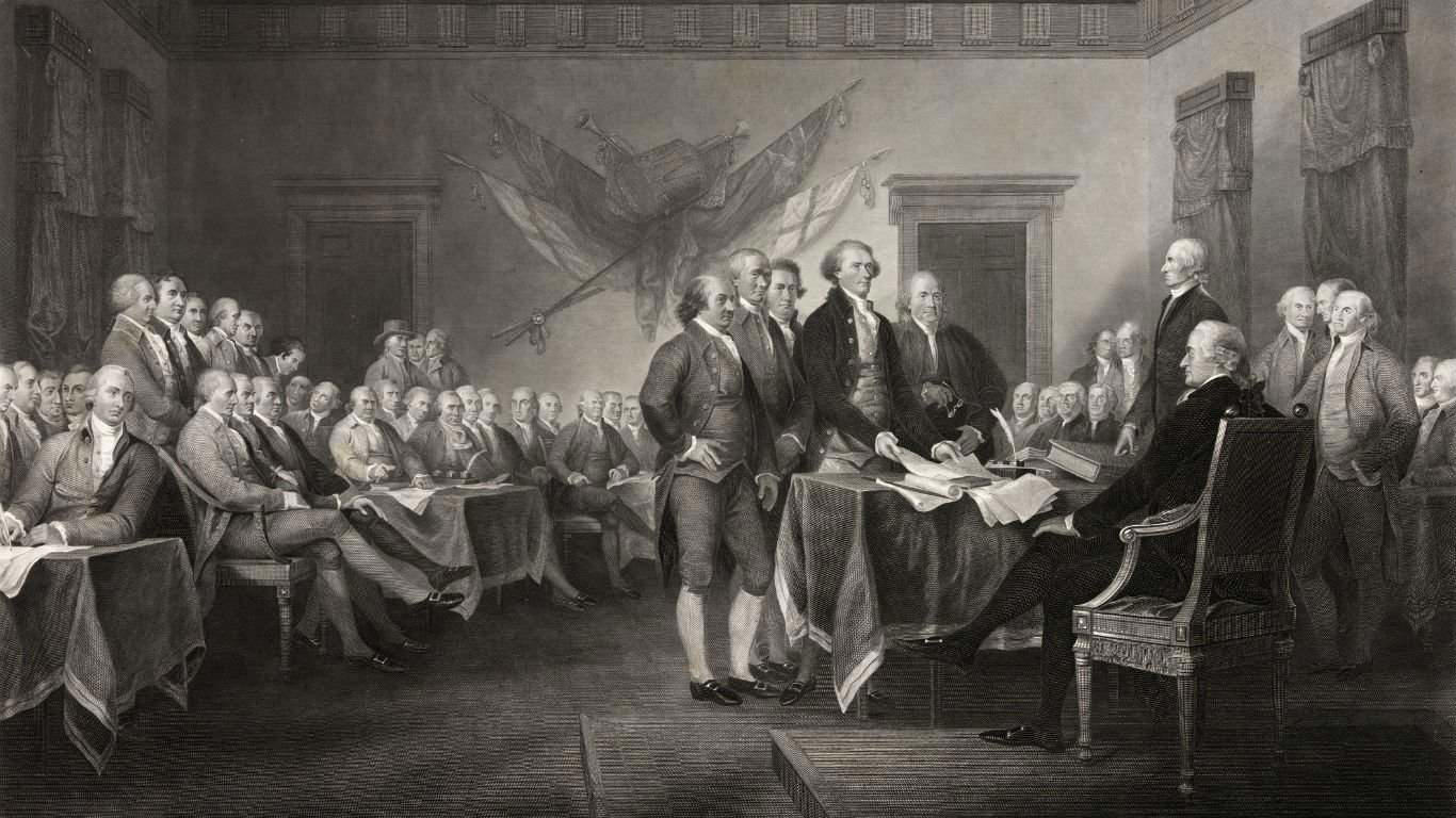 Christopher Columbus Discovered America, Christopher Columbus Sailed on the Nina, Pinta, and Santa Maria, John Smith and Pocahontas Fell in Love, Witches Were Burned at the Stake in the Salem Witch Trials, "The British are Coming!", Thomas Edison Invented the Lightbulb, Slavery Happened Only in the South, The Declaration of Independence was signed on July 4th, The Declaration of Independence was Signed on Hemp Paper, The First Thanksgiving was a Peaceful Collaboration Between Native Americans and Colonists, The Emancipation Proclamation Freed the Slaves, The Civil War was Fought Over States Rights, Only Japanese-Americans Were Interned During World War II, Ronald Reagan Freed the Iran Hostages, The Liberty Bell Cracked on Independence Day, Betsy Ross Designed the American Flag
