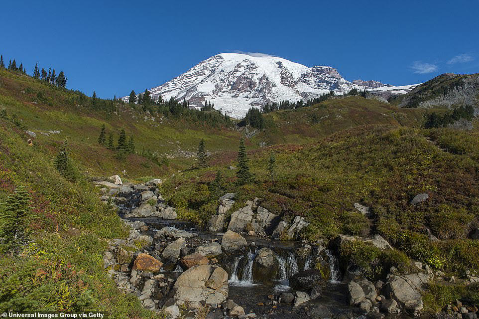 Largest earthquake swarm ever recorded at Mount Rainier