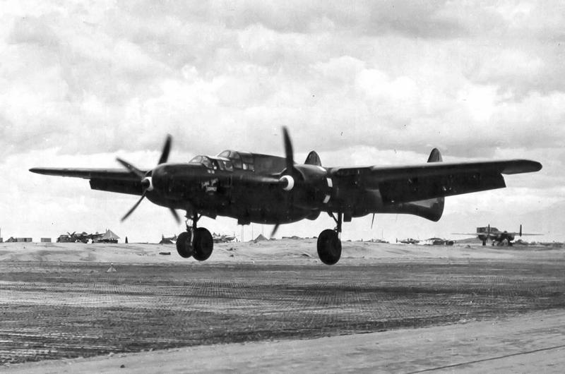 10: Westland Whirlwind, 9: Nakajima J1N1-S Gekko, 8: Northrop P-61 Black Widow, 7: Heinkel He 219 'Uhu', 6: Kawasaki Ki 45 Toryu, 5: Messerschmitt Bf 110, 4: Bristol Beaufighter, 3: Junkers Ju 88, 2: Lockheed P-38 Lightning, 1: De Havilland DH 98 Mosquito