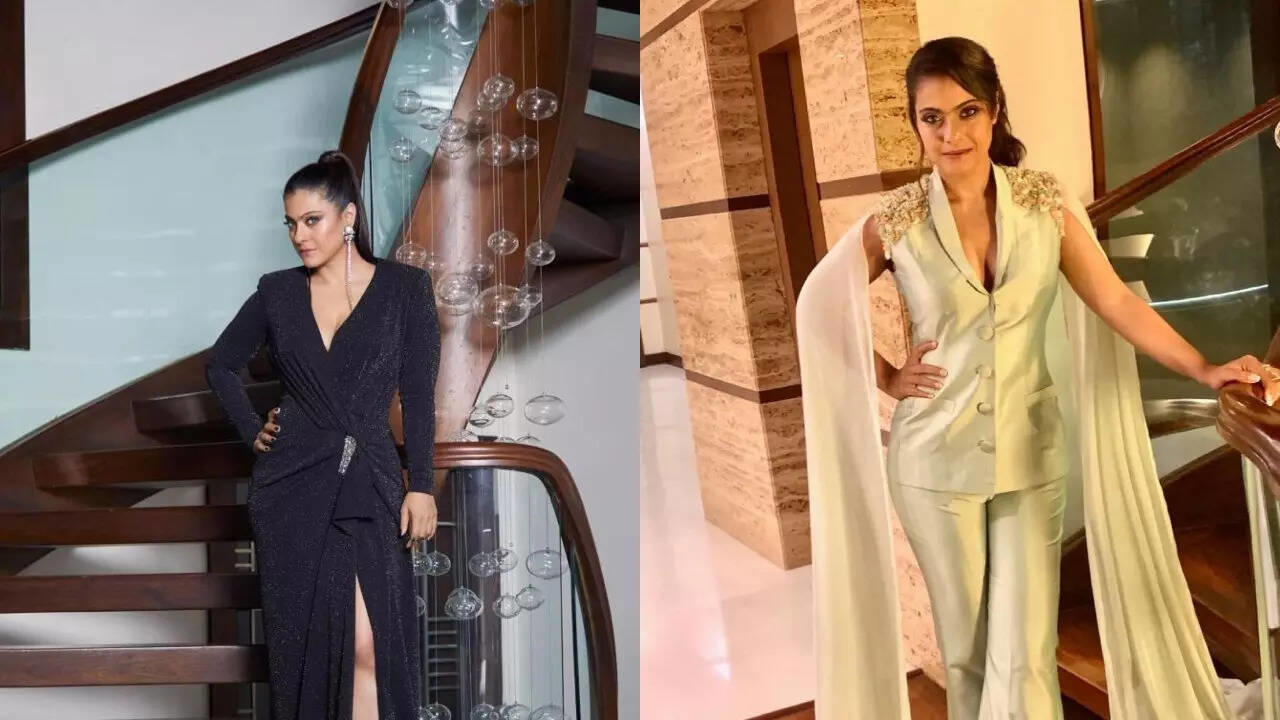 Kajol’s favorite photo backdrop Ajay Devgn and Kajol’s luxurious life, Ajay and Kajol’s abode, Kajol’s favorite photo backdrop, A bright lobby and white living room, Where brunches and memories happen, Rooms with different moods