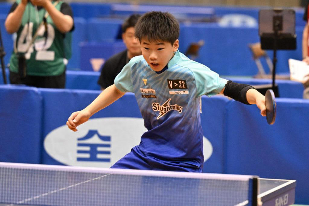 重田柊介 インタビュー, 今日の試合で辛かったところは, 決勝は相当疲れてるような感じに見えたが, 自分のプレーとしては今日良かったところは, 大会前は優勝を目標にしていたのか, 将来的に何か大きい夢みたいなのはありますか？, 試合が終わってお父さんが泣いていたが, 目標としている選手は, 優勝：重田柊介（岡谷ジュニア/長野）, 準優勝：仲本楓翔（関西卓球アカデミー/大阪）, 3位：芝原圭吾（crossA-A/福岡）, 3位：野々山瑛二郎（La.VIES/千葉）, ベスト8：小林俊晴（21クラブ/三重）, ベスト8：三宅直斗（ばらの町卓球場/広島）, ベスト8：柴田優星（STライトニング/富山）, ベスト8：鬼頭勇希（卓伸クラブ/愛知）