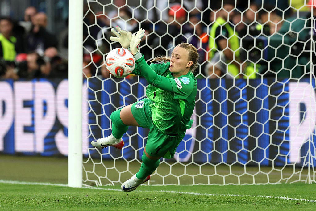 Key points: England v Spain Euro 2025 final, Kelly: 'Representing England is never a given', Kelly: 'Thank you to everyone who wrote me off', Kelly hails 'incredible woman' Wiegman, Brown-Finnis hails Hampton saves, White 'so proud' of England team, ‘I don’t miss penalties twice’: Chloe Kelly’s ice-cold confidence, How much do England women’s players get paid?, Jubilant Princess Charlotte celebrates Lionesses Euro 2025 win with her father Prince William, Sarina Wiegman details how England claimed glory at ‘chaotic and ridiculous’ Euro 2025, England hero Lucy Bronze reveals she played entire Euro 2025 with fractured tibia, Ex-captain Houghton pinpoints England mentality, Ex-captain Houghton pinpoints England mentality, Spanish royal house makes statement, Spanish prime minister Pedro Sanchez, Prime Minister hails England's 'history makers', King Charles congratulates England, Wiegman: Euro triumph was chaos, Wiegman hails England's spirit, Bronze: We never stopped believing, Bronze: I played through the pain, We deserved more, says Spain coach Tome, We deserved more, says Spain coach Tome, Next up!, Will England have a trophy parade after winning Euro 2025?, Bronze: "We got the job done", Bronze says she played with a broken tibia, Leah Williamson: 'What an honour', ENGLAND WIN EURO 2025!, Agyemang reacts, Wiegman reacts, ENGLAND WIN EURO 2025!, ENGLAND WIN EURO 2025!, Carney: Hampton 'arguably player of the tournament', Agyemang wins young player of the tournament!, Michelle Agyemang named Young Player of the Tournament!, Hampton: 'We're the team that never gives up in this tournament', Kelly reacts, England players celebrate with Jill Scott, Spanish players in disbelief, ENGLAND WIN EURO 2025!, ENGLAND WIN EURO 2025!, ENGLAND WIN EURO 2025!, PENS: England 3-1 Spain - ENGLAND WIN EURO 2025!, PENS: England 3-1 Spain - ENGLAND WIN EURO 2025!, PENS: England 2-1 Spain - Paralluelo misses!, PENS: England 2-1 Spain - Williamson misses!, PENS: England 2-1 Spain - Bonmati misses!, PENS: England 2-1 Spain - Charles scores!, Cruel double-touch from Mead, Cruel double-touch from Mead, PENS: England 1-1 Spain - Caldentey misses!, PENS: England 1-1 Spain - Greenwood scores!, PENS: England 0-1 Spain - Guijarro scores!, PENS: England 0-0 Spain - Mead misses!, PENS: England 0-0 Spain, England head to penalties in Euro 2025 final, FULL-TIME! England 1-1 Spain, FULL-TIME! England 1-1 Spain, FULL-TIME! England 1-1 Spain, England 1-1 Spain, England 1-1 Spain, England 1-1 Spain, England 1-1 Spain, England 1-1 Spain, England 1-1 Spain, England 1-1 Spain, KICK-OFF! England 1-1 Spain, HALF-TIME! England 1-1 Spain, England 1-1 Spain, England 1-1 Spain, England 1-1 Spain, KICK-OFF! England 1-1 Spain, FULL-TIME! England 1-1 Spain, EXTRA TIME! England 1-1 Spain, England 1-1 Spain, England 1-1 Spain, England 1-1 Spain, England 1-1 Spain, England 1-1 Spain, England 1-1 Spain, England 1-1 Spain, Chloe Kelly makes the difference for England once again, England 1-1 Spain, England 1-1 Spain, England 1-1 Spain, GOAL! England 1-1 Spain, GOAL! England 1-1 Spain, Lauren James limps out of Euro 2025 final in major England blow, HALF-TIME! England 0-1 Spain, England 0-1 Spain, England need composure after early setback against Spain, GOAL! England 0-1 Spain, GOAL! England 0-1 Spain, England 0-0 Spain
