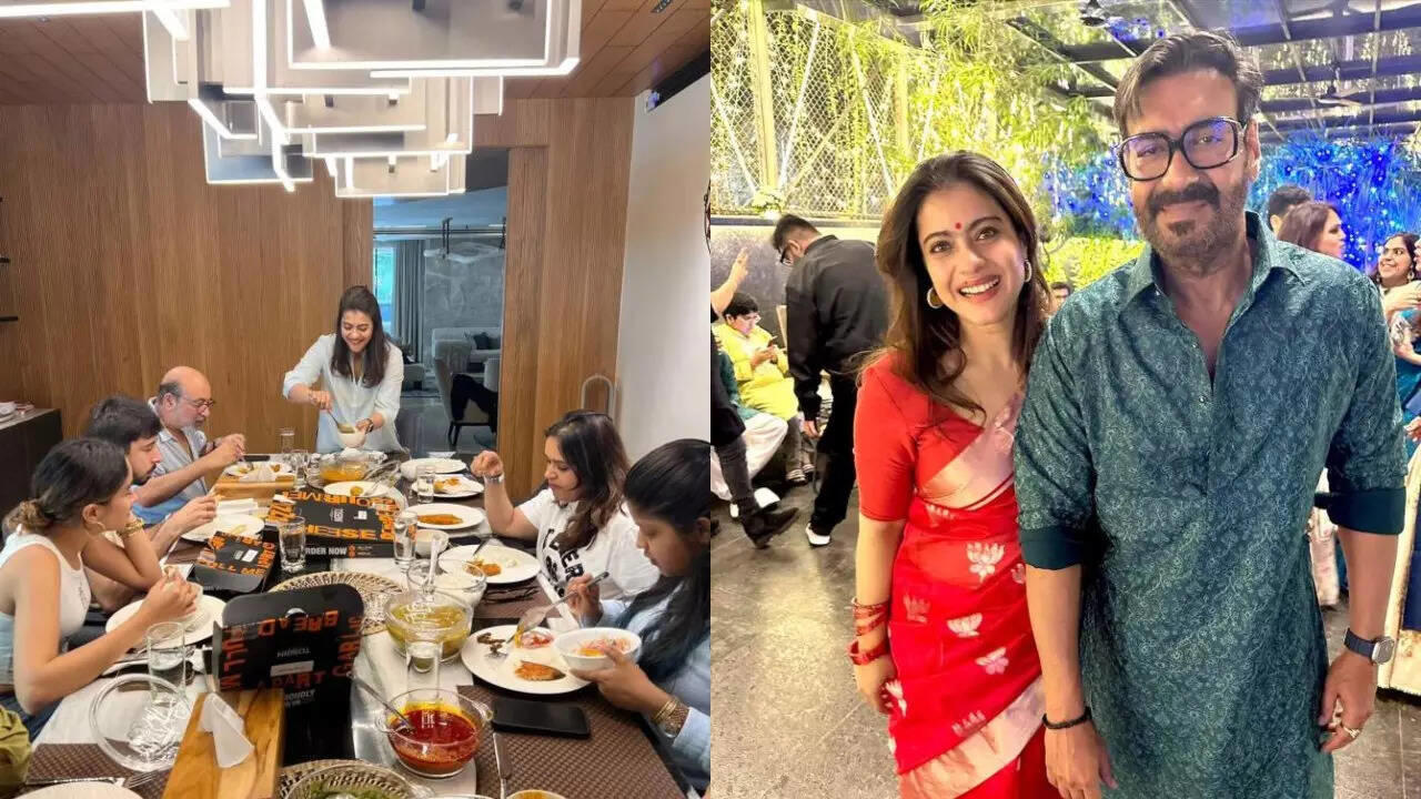 Where brunches and memories happen Ajay Devgn and Kajol’s luxurious life, Ajay and Kajol’s abode, Kajol’s favorite photo backdrop, A bright lobby and white living room, Where brunches and memories happen, Rooms with different moods