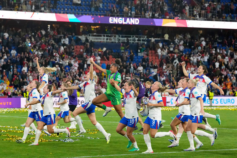 England win the Euros: Latest news and reaction , White 'so proud' of England team, King Charles congratulates England, 'It's staying home' says Williamson, Agyemang 'can't complain' after exceptional Euros, Sarina Wiegman's initial reaction, 'Another bit of legacy for the Lionesses', More from Steph Houghton, Ex-captain Houghton pinpoints England mentality, ‘I don’t miss penalties twice’: Chloe Kelly’s ice-cold confidence, Jess Carter rejoices in England win, 'Victory will have a knock on effect', Celebrities react as England’s Lionesses win Euro 2025: ‘Girl power’, Prince William and Princess Charlotte 'proud' of Lionesses, 'We can win by any means' says Wiegman, 'This team shows what it's like to be English', Lionesses celebrate Euro 2025 win, Kier Starmer congratulates the Lionesses, Wiegman hopes win will 'push women's game even more', Spot kick queens, Lionesses led for just five minutes in knockout rounds, Jubilant Princess Charlotte celebrates Lionesses Euro 2025 win with her father Prince William, Will England have a trophy parade after winning Euro 2025?, England hero Lucy Bronze reveals she played entire Euro 2025 with fractured tibia, England wake up as Euro 2025 champions