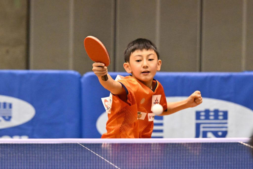 重田柊介 インタビュー, 今日の試合で辛かったところは, 決勝は相当疲れてるような感じに見えたが, 自分のプレーとしては今日良かったところは, 大会前は優勝を目標にしていたのか, 将来的に何か大きい夢みたいなのはありますか？, 試合が終わってお父さんが泣いていたが, 目標としている選手は, 優勝：重田柊介（岡谷ジュニア/長野）, 準優勝：仲本楓翔（関西卓球アカデミー/大阪）, 3位：芝原圭吾（crossA-A/福岡）, 3位：野々山瑛二郎（La.VIES/千葉）, ベスト8：小林俊晴（21クラブ/三重）, ベスト8：三宅直斗（ばらの町卓球場/広島）, ベスト8：柴田優星（STライトニング/富山）, ベスト8：鬼頭勇希（卓伸クラブ/愛知）