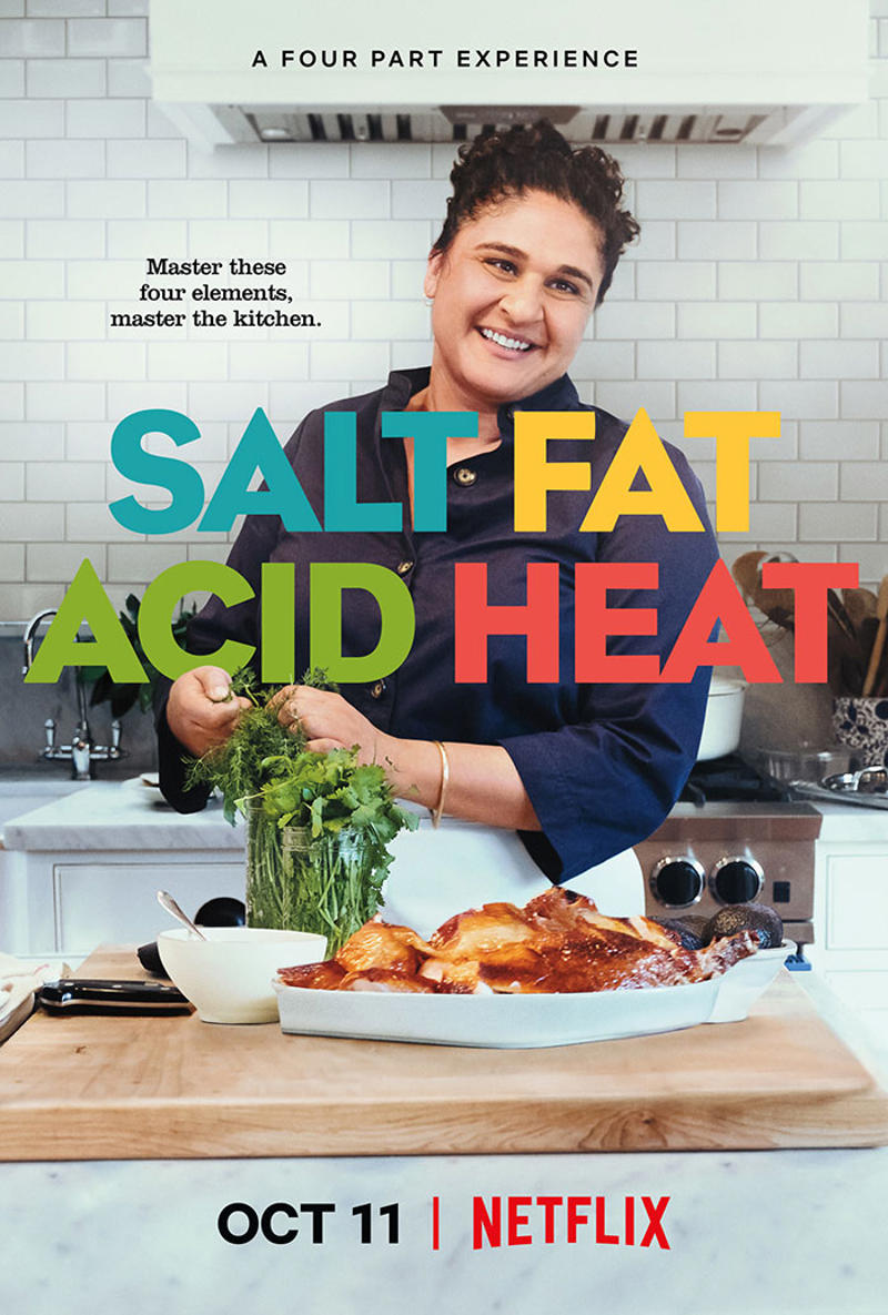 #51 Salt, Fat, Acid, Heat #1 The Great British Bake Off, #3 Top Chef, #5 Cutthroat Kitchen, #7 Chopped Champions, #9 Hell's Kitchen, #11 The Great Food Truck Race, #13 Worst Cooks In America, #15 Masterchef Junior, #17 Food Network Challenge, #19 The Taste, #21 Throwdown! With Bobby Flay, #23 Next Great Baker, #25 Chopped Junior, #27 Sugar Rush, #29 Cake Wars, #31 Holiday Baking Championship, #33 The Great American Baking Show, #35 Sweet Genius, #37 Halloween Baking Championship, #39 Cooks vs. Cons, #41 Buddy vs. Duff, #43 Chopped Canada, #45 Nailed It! Germany, #47 Rachael vs. Guy: Celebrity Cook-Off, #49 Top Chef Family Style, #51 Salt, Fat, Acid, Heat, #53 Ugly Delicious, #55 Top Chef Canada, #57 Nailed It México, #59 Christmas Cookie Challenge, #61 Holiday Wars, #63 Ready.. Set... Cook!, #65 Chef Academy, #67 Family Food Fight, #69 Waffles + Mochi, #71 Million Pound Menu, #73 The Chefs Line, #75 Be Our Chef