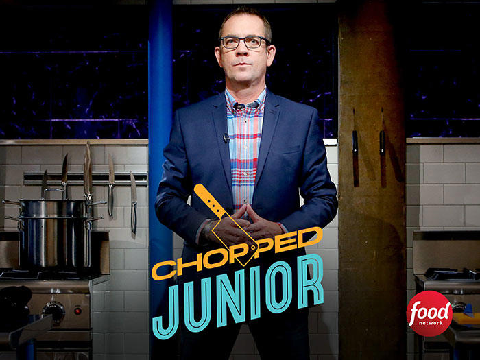 #25 Chopped Junior #1 The Great British Bake Off, #3 Top Chef, #5 Cutthroat Kitchen, #7 Chopped Champions, #9 Hell's Kitchen, #11 The Great Food Truck Race, #13 Worst Cooks In America, #15 Masterchef Junior, #17 Food Network Challenge, #19 The Taste, #21 Throwdown! With Bobby Flay, #23 Next Great Baker, #25 Chopped Junior, #27 Sugar Rush, #29 Cake Wars, #31 Holiday Baking Championship, #33 The Great American Baking Show, #35 Sweet Genius, #37 Halloween Baking Championship, #39 Cooks vs. Cons, #41 Buddy vs. Duff, #43 Chopped Canada, #45 Nailed It! Germany, #47 Rachael vs. Guy: Celebrity Cook-Off, #49 Top Chef Family Style, #51 Salt, Fat, Acid, Heat, #53 Ugly Delicious, #55 Top Chef Canada, #57 Nailed It México, #59 Christmas Cookie Challenge, #61 Holiday Wars, #63 Ready.. Set... Cook!, #65 Chef Academy, #67 Family Food Fight, #69 Waffles + Mochi, #71 Million Pound Menu, #73 The Chefs Line, #75 Be Our Chef
