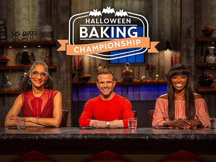 #37 Halloween Baking Championship #1 The Great British Bake Off, #3 Top Chef, #5 Cutthroat Kitchen, #7 Chopped Champions, #9 Hell's Kitchen, #11 The Great Food Truck Race, #13 Worst Cooks In America, #15 Masterchef Junior, #17 Food Network Challenge, #19 The Taste, #21 Throwdown! With Bobby Flay, #23 Next Great Baker, #25 Chopped Junior, #27 Sugar Rush, #29 Cake Wars, #31 Holiday Baking Championship, #33 The Great American Baking Show, #35 Sweet Genius, #37 Halloween Baking Championship, #39 Cooks vs. Cons, #41 Buddy vs. Duff, #43 Chopped Canada, #45 Nailed It! Germany, #47 Rachael vs. Guy: Celebrity Cook-Off, #49 Top Chef Family Style, #51 Salt, Fat, Acid, Heat, #53 Ugly Delicious, #55 Top Chef Canada, #57 Nailed It México, #59 Christmas Cookie Challenge, #61 Holiday Wars, #63 Ready.. Set... Cook!, #65 Chef Academy, #67 Family Food Fight, #69 Waffles + Mochi, #71 Million Pound Menu, #73 The Chefs Line, #75 Be Our Chef