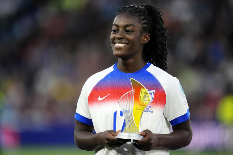 England win the Euros: Latest news and reaction , White 'so proud' of England team, King Charles congratulates England, 'It's staying home' says Williamson, Agyemang 'can't complain' after exceptional Euros, Sarina Wiegman's initial reaction, 'Another bit of legacy for the Lionesses', More from Steph Houghton, Ex-captain Houghton pinpoints England mentality, ‘I don’t miss penalties twice’: Chloe Kelly’s ice-cold confidence, Jess Carter rejoices in England win, 'Victory will have a knock on effect', Celebrities react as England’s Lionesses win Euro 2025: ‘Girl power’, Prince William and Princess Charlotte 'proud' of Lionesses, 'We can win by any means' says Wiegman, 'This team shows what it's like to be English', Lionesses celebrate Euro 2025 win, Kier Starmer congratulates the Lionesses, Wiegman hopes win will 'push women's game even more', Spot kick queens, Lionesses led for just five minutes in knockout rounds, Jubilant Princess Charlotte celebrates Lionesses Euro 2025 win with her father Prince William, Will England have a trophy parade after winning Euro 2025?, England hero Lucy Bronze reveals she played entire Euro 2025 with fractured tibia, England wake up as Euro 2025 champions