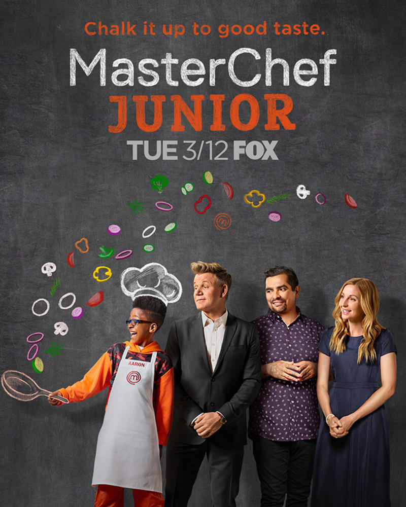 #15 Masterchef Junior #1 The Great British Bake Off, #3 Top Chef, #5 Cutthroat Kitchen, #7 Chopped Champions, #9 Hell's Kitchen, #11 The Great Food Truck Race, #13 Worst Cooks In America, #15 Masterchef Junior, #17 Food Network Challenge, #19 The Taste, #21 Throwdown! With Bobby Flay, #23 Next Great Baker, #25 Chopped Junior, #27 Sugar Rush, #29 Cake Wars, #31 Holiday Baking Championship, #33 The Great American Baking Show, #35 Sweet Genius, #37 Halloween Baking Championship, #39 Cooks vs. Cons, #41 Buddy vs. Duff, #43 Chopped Canada, #45 Nailed It! Germany, #47 Rachael vs. Guy: Celebrity Cook-Off, #49 Top Chef Family Style, #51 Salt, Fat, Acid, Heat, #53 Ugly Delicious, #55 Top Chef Canada, #57 Nailed It México, #59 Christmas Cookie Challenge, #61 Holiday Wars, #63 Ready.. Set... Cook!, #65 Chef Academy, #67 Family Food Fight, #69 Waffles + Mochi, #71 Million Pound Menu, #73 The Chefs Line, #75 Be Our Chef