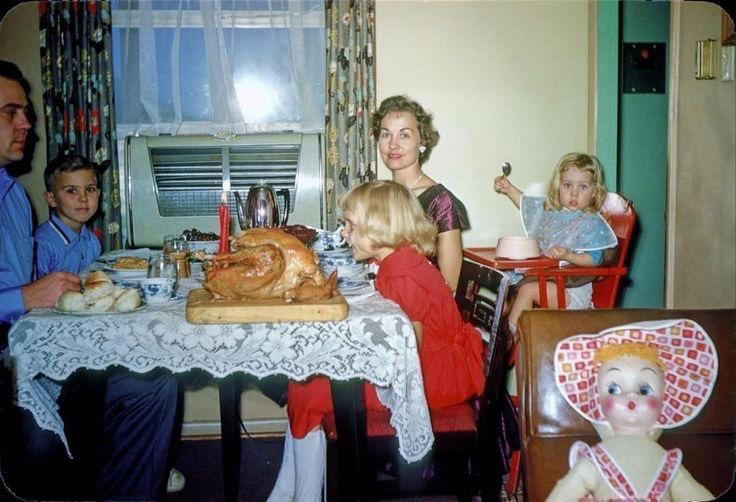 Why Is There a Creepy Doll at the Table? The Thanksgiving That Started at 6AM, When Dinner Was an Event, Not Just a Meal, Queen of the Kitchen: Grandma, Dad Wasn't Talking, He Was Eating, Men Sat. Women Ran the Show., Grandpa Fed Grandma and We All Looked Away, Thanksgiving: AKA The Super Bowl of Eating, Dinner Was Ready. You Came Running., Cowboys at the Kids’ Table, No Talking. Just Chewing., Men Set the Table... Once, The Rolls Were Sacred. Don’t Touch Until Grace., Little Miss No-Fork Energy, When She Brought ‘The Boyfriend’, Holiday Dinners Hit Different, Everyone Was There (Even That One Cousin), The Angry Teen at the Kids’ Table, Why Is There a Creepy Doll at the Table?, Oh No, He Brought the Guitar Again, The Table Where Everything Happened, Hot Meal. Hotter Drama., Not Quite Kids, Not Quite Teens, Dad and the Wine Bottle: A Love Story, Baby’s First Fork