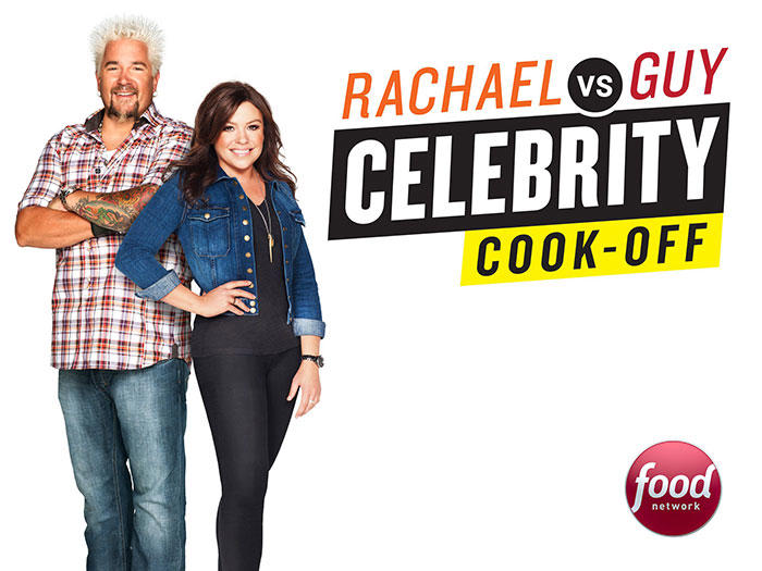 #47 Rachael vs. Guy: Celebrity Cook-Off #1 The Great British Bake Off, #3 Top Chef, #5 Cutthroat Kitchen, #7 Chopped Champions, #9 Hell's Kitchen, #11 The Great Food Truck Race, #13 Worst Cooks In America, #15 Masterchef Junior, #17 Food Network Challenge, #19 The Taste, #21 Throwdown! With Bobby Flay, #23 Next Great Baker, #25 Chopped Junior, #27 Sugar Rush, #29 Cake Wars, #31 Holiday Baking Championship, #33 The Great American Baking Show, #35 Sweet Genius, #37 Halloween Baking Championship, #39 Cooks vs. Cons, #41 Buddy vs. Duff, #43 Chopped Canada, #45 Nailed It! Germany, #47 Rachael vs. Guy: Celebrity Cook-Off, #49 Top Chef Family Style, #51 Salt, Fat, Acid, Heat, #53 Ugly Delicious, #55 Top Chef Canada, #57 Nailed It México, #59 Christmas Cookie Challenge, #61 Holiday Wars, #63 Ready.. Set... Cook!, #65 Chef Academy, #67 Family Food Fight, #69 Waffles + Mochi, #71 Million Pound Menu, #73 The Chefs Line, #75 Be Our Chef