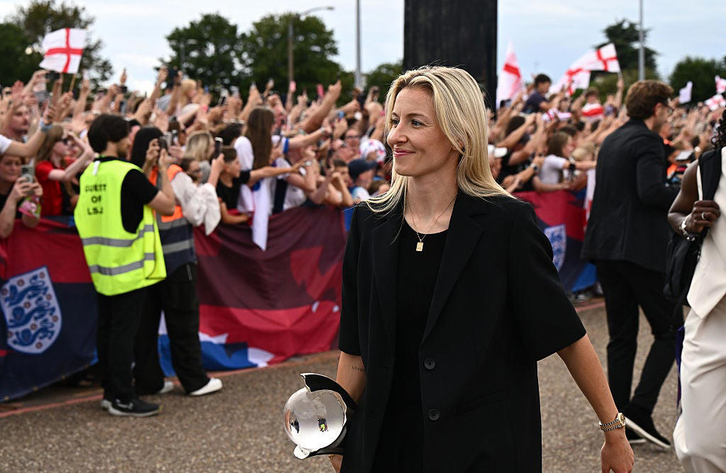 England win the Euros: Latest news and reaction , One final cheer at Downing Street, The Lionesses re-emerge from Number 10, Angela Rayner meets to Lionesses, Downing Street welcomes the Euro 2025 champions, Lionesses' Downing Street delay explained, The Lionesses arrive at Downing Street, Michelle Agyemang named Young Player of the Tournament, Attending the homecoming parade, England trophy parade: Route, map and schedule for Euro 2025 victory celebrations, England trophy parade: Route, map and schedule for Euro 2025 victory celebrations, Inside England’s Euro 2025 party - including celebrations with ‘coffee dog’ Reggie, Aitana Bonmati rues missed penalty, The truth behind Chloe Kelly’s unwavering confidence, England return to heroes' welcome, Four Lionesses named in Team of the Tournament, Lionesses late for Downing Street, The numbers behind Lionesses Euro 2025 success, 11 , 4 , 4 , 110km/h, The numbers behind Lionesses Euro 2025 success, 3 , 665 , 10, Lionesses arrive at Southend Airport!, Lionesses arrive at Southend Airport!, Lionesses arrive at Southend Airport!, The numbers behind Lionesses Euro 2025 success, Lionesses set to arrive at Southend Airport, Lionesses set to arrive at Southend Airport, Lionesses set to arrive at Southend Airport, Are England’s players paid per match?, Player bonuses, Lionesses set to arrive at Southend Airport, Wiegman hopes win will 'push women's game even more', Lionesses set to arrive at Southend Airport, No thoughts of revenge from England, Lionesses set to arrive at Southend Airport, Lucy Bronze reveals she played entire Euro 2025 with fractured tibia, Two shootout victories, Spot kick heroines, Lionesses led for just five minutes in knockout rounds, England fans erupt as Lionesses secure Euro 2025 win, Comeback Queens, Goalscoring records, 'We worked so hard, there's no better feeling', More Lionesses records, England fans wait outside Southend Airport as Lionesses return, Hampton's heroics, Lionesses use 'their voice for change', Euro-winning head coaches:, Sarina Wiegman's records, Lionesses heading home, Are England’s players paid per match?, How much do England women’s players get paid?, Euro 2025 prize money, 'Representing England is never a given', Aitana Bonmati rues missed penalty, The sweary gift Sarina Wiegman used to inspire Lionesses before Euro 2025 final, Chamberlain on Hampton, FA ready to grow women's football, Bullingham on extending Wiegman's contract, Carter praises fans for support, Jubilant Princess Charlotte celebrates Lionesses Euro 2025 win with her father Prince William, What has the goverment said about the parade?, What has the FA said about the trophy parade?, How can I watch the Lionesses victory parade?, When is the Lionesses trophy parade?, Behind the scenes with the Royals, Toone pays tribute to late father after Euros win, What's next?, 'We didn't do it the easy way', Kelly on her penalty routine, Carney praises Hampton, Michelle Agyemang named Young Player of the Tournament, England celebrate Euro 2025 victory, Inside England’s Euro 2025 party - including celebrations with ‘coffee dog’ Reggie, Chloe Kelly on difficult year before Euro 2025 heroics, 'We're the team that never gives up in this tournament', No extra bank holiday planned to mark Lionesses’ historic Euro 2025 win, Why Sarina Wiegman is the best manager in the world, White 'so proud' of England team, King Charles congratulates England, 'It's staying home' says Williamson, Agyemang 'can't complain' after exceptional Euros, Sarina Wiegman's initial reaction, 'Another bit of legacy for the Lionesses', More from Steph Houghton