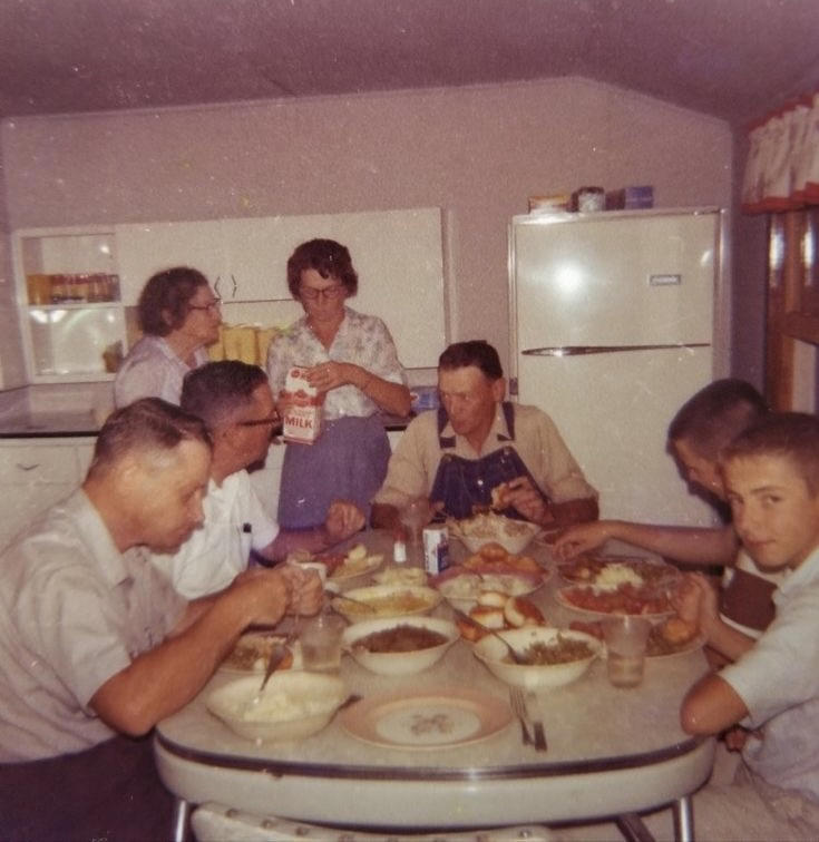 Men Sat. Women Ran the Show. The Thanksgiving That Started at 6AM, When Dinner Was an Event, Not Just a Meal, Queen of the Kitchen: Grandma, Dad Wasn't Talking, He Was Eating, Men Sat. Women Ran the Show., Grandpa Fed Grandma and We All Looked Away, Thanksgiving: AKA The Super Bowl of Eating, Dinner Was Ready. You Came Running., Cowboys at the Kids’ Table, No Talking. Just Chewing., Men Set the Table... Once, The Rolls Were Sacred. Don’t Touch Until Grace., Little Miss No-Fork Energy, When She Brought ‘The Boyfriend’, Holiday Dinners Hit Different, Everyone Was There (Even That One Cousin), The Angry Teen at the Kids’ Table, Why Is There a Creepy Doll at the Table?, Oh No, He Brought the Guitar Again, The Table Where Everything Happened, Hot Meal. Hotter Drama., Not Quite Kids, Not Quite Teens, Dad and the Wine Bottle: A Love Story, Baby’s First Fork