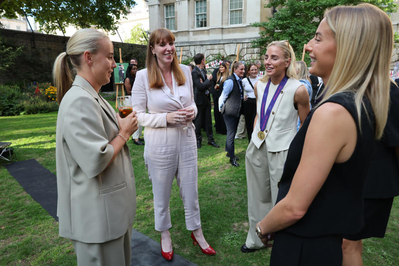 England win the Euros: Latest news and reaction , One final cheer at Downing Street, The Lionesses re-emerge from Number 10, Angela Rayner meets to Lionesses, Downing Street welcomes the Euro 2025 champions, Lionesses' Downing Street delay explained, The Lionesses arrive at Downing Street, Michelle Agyemang named Young Player of the Tournament, Attending the homecoming parade, England trophy parade: Route, map and schedule for Euro 2025 victory celebrations, England trophy parade: Route, map and schedule for Euro 2025 victory celebrations, Inside England’s Euro 2025 party - including celebrations with ‘coffee dog’ Reggie, Aitana Bonmati rues missed penalty, The truth behind Chloe Kelly’s unwavering confidence, England return to heroes' welcome, Four Lionesses named in Team of the Tournament, Lionesses late for Downing Street, The numbers behind Lionesses Euro 2025 success, 11 , 4 , 4 , 110km/h, The numbers behind Lionesses Euro 2025 success, 3 , 665 , 10, Lionesses arrive at Southend Airport!, Lionesses arrive at Southend Airport!, Lionesses arrive at Southend Airport!, The numbers behind Lionesses Euro 2025 success, Lionesses set to arrive at Southend Airport, Lionesses set to arrive at Southend Airport, Lionesses set to arrive at Southend Airport, Are England’s players paid per match?, Player bonuses, Lionesses set to arrive at Southend Airport, Wiegman hopes win will 'push women's game even more', Lionesses set to arrive at Southend Airport, No thoughts of revenge from England, Lionesses set to arrive at Southend Airport, Lucy Bronze reveals she played entire Euro 2025 with fractured tibia, Two shootout victories, Spot kick heroines, Lionesses led for just five minutes in knockout rounds, England fans erupt as Lionesses secure Euro 2025 win, Comeback Queens, Goalscoring records, 'We worked so hard, there's no better feeling', More Lionesses records, England fans wait outside Southend Airport as Lionesses return, Hampton's heroics, Lionesses use 'their voice for change', Euro-winning head coaches:, Sarina Wiegman's records, Lionesses heading home, Are England’s players paid per match?, How much do England women’s players get paid?, Euro 2025 prize money, 'Representing England is never a given', Aitana Bonmati rues missed penalty, The sweary gift Sarina Wiegman used to inspire Lionesses before Euro 2025 final, Chamberlain on Hampton, FA ready to grow women's football, Bullingham on extending Wiegman's contract, Carter praises fans for support, Jubilant Princess Charlotte celebrates Lionesses Euro 2025 win with her father Prince William, What has the goverment said about the parade?, What has the FA said about the trophy parade?, How can I watch the Lionesses victory parade?, When is the Lionesses trophy parade?, Behind the scenes with the Royals, Toone pays tribute to late father after Euros win, What's next?, 'We didn't do it the easy way', Kelly on her penalty routine, Carney praises Hampton, Michelle Agyemang named Young Player of the Tournament, England celebrate Euro 2025 victory, Inside England’s Euro 2025 party - including celebrations with ‘coffee dog’ Reggie, Chloe Kelly on difficult year before Euro 2025 heroics, 'We're the team that never gives up in this tournament', No extra bank holiday planned to mark Lionesses’ historic Euro 2025 win, Why Sarina Wiegman is the best manager in the world, White 'so proud' of England team, King Charles congratulates England, 'It's staying home' says Williamson, Agyemang 'can't complain' after exceptional Euros, Sarina Wiegman's initial reaction, 'Another bit of legacy for the Lionesses', More from Steph Houghton