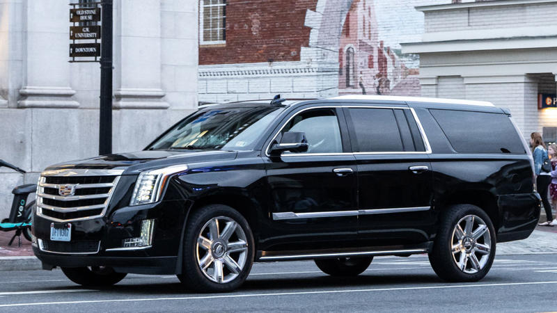 1. Chevrolet Suburban, 2. Ford Expedition MAX, 3. GMC Yukon XL, 4. Jeep Grand Wagoneer L, 5. Toyota Sequoia, 6. Nissan Armada, 7. Cadillac Escalade ESV, 8. Lincoln Navigator L, 9. Infiniti QX80, 10. Mercedes-Benz GLS, 1. Honda CR-V, 2. Toyota RAV4, 3. Mazda CX-5, 4. Subaru Forester, 5. Hyundai Tucson, 6. Kia Sportage, 7. Ford Escape, 8. Nissan Rogue, 9. Volkswagen Tiguan, 10. Chevrolet Equinox