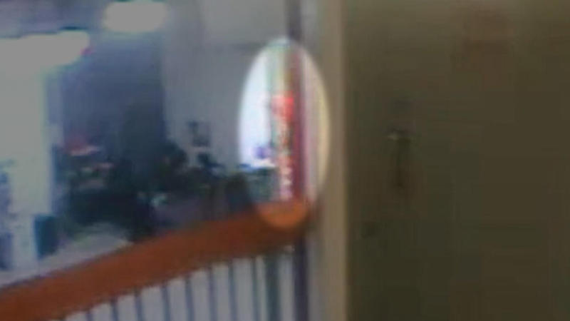 The Epstein jail video, Experts question investigators' interpretation of orange shape moving up the stairs., The "missing minute." , At 12:05:48 a.m., an unidentified individual passes through the SHU., Were there other cameras recording?
