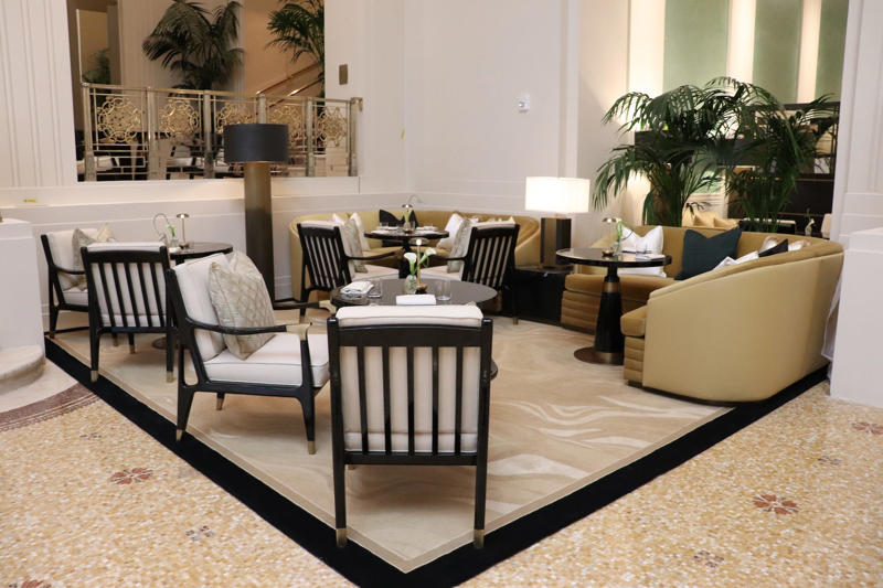Seating alcoves located throughout the lobby will host Yoshoku, a Japanese restaurant serving sushi and small plates.
