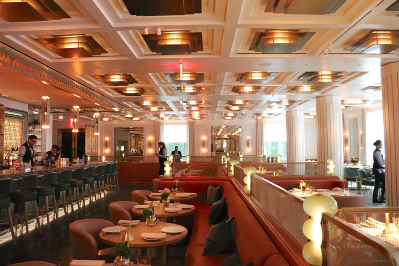 I ended my tour at Lex Yard, the Waldorf Astoria's signature restaurant.