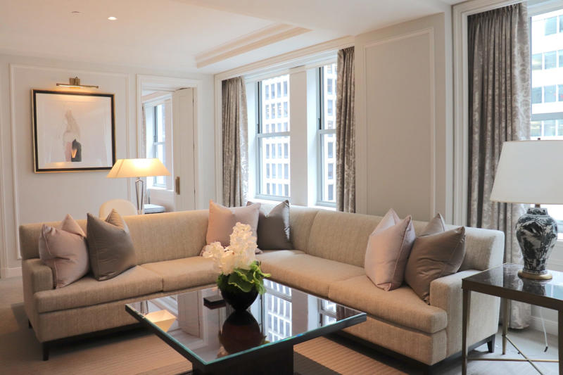 The Waldorf Astoria's hotel room rates start at $1,500 per night and range from 570 to more than 5,000 square feet.