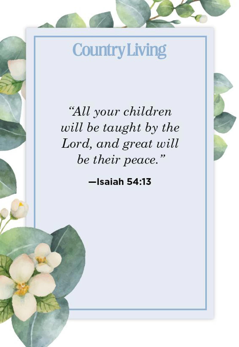 1) Ephesians 5:8, 2) Mark 10:16, 3) Samuel 1:27-28, 4) Luke 18:15-17, 5) 2 Corinthians 6:18, 6) Exodus 20:12, 7) Deuteronomy 11:18-19, 8) Mark 9:36-37, 9) James 1:27, 10) John 16:21, 11) Colossians 3:20, 12) Proverbs 20:11, 13) Deuteronomy 4:9, 14) Psalm 103:13, 15) Psalm 8:2, 16) Proverbs 22:6, 17) Isaiah 54:13, 18) Proverbs 1:8-9, 19) Psalm 127:3, 20) Matthew 19:14, 21) Proverbs 17:6, 22) 3 John 1:4, 23) Deuteronomy 5:29, 24) Ephesians 6:4, 25) Matthew 18:1-3, 26) Jeremiah 1:5, 27) Deuteronomy 6:6-7, 28) Psalm 139:15-16, 29) Isaiah 54:13, 30) Psalm 139: 13-14, 31) Ephesians 6:1-3, 32) Proverbs 29:17, 33) Mark 10:15-16, 34) Philippians 1:6, 35) Colossians 3:21