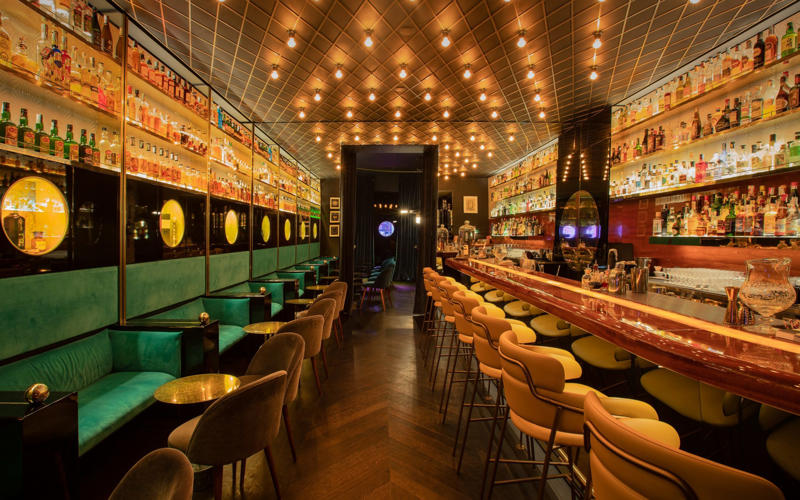 Find bars and nightlife by type:, Best wine bars, Bicerìn Milano, Best cocktail bars, Dry Milano, The Doping Bar, Nottingham Forest, Moebius Milano, Ceresio 7, Il Bar – Bvlgari Hotel Milano, The Spirit, Camparino in Galleria, Best laid-back venues, Mag Cafè, Backdoor 43, Rita’s Tiki Room, How we choose, About our expert, Kiki Deere