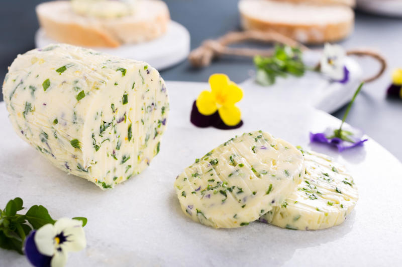 Air-dry, Freeze, Put herbs in ice cube trays, Take cuttings, Harvest seeds, Preserve in oil, Make herb butter, Create a spice mix, Make your own sauce