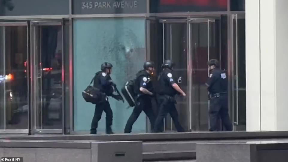Blackstone staff barricade themselves against gunman in New York