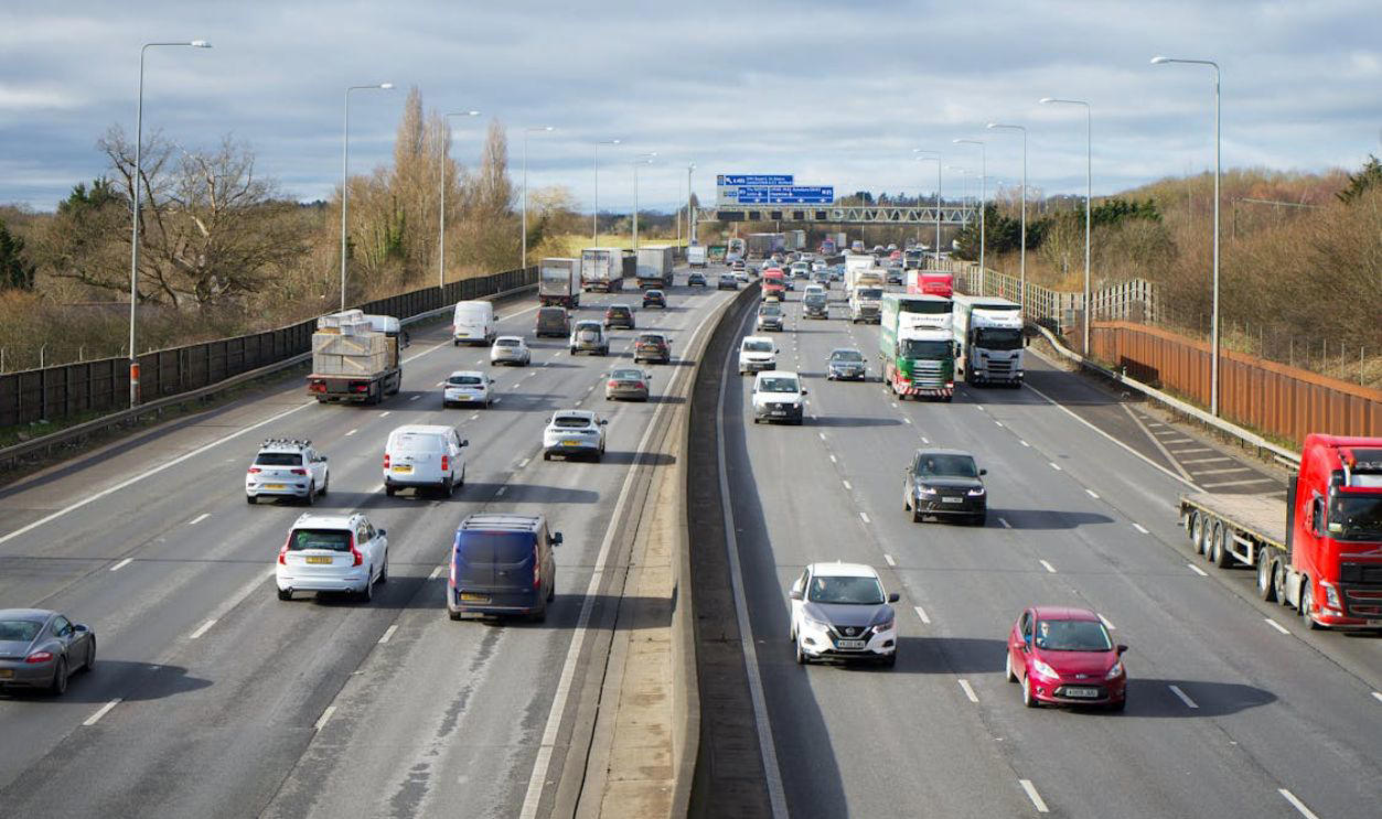 Still Road-Ready—Or Rusty Behind the Wheel?, Q: What does a flashing red traffic light mean?, Q: When are you allowed to pass another vehicle on the right?, A: When the car ahead is turning left, A: Stop completely, regardless of your direction, A: 0.08%, Q: When should you turn your headlights on?, A: At night or in poor visibility, A: No passing in either direction, Q: When merging onto a freeway, who has the right of way?, A: Vehicles already on the freeway, Q: What should you do if your vehicle starts to hydroplane?, A: Ease off the gas and steer straight, Q: What is the hand signal for a left turn?, A: Left arm extended straight out
