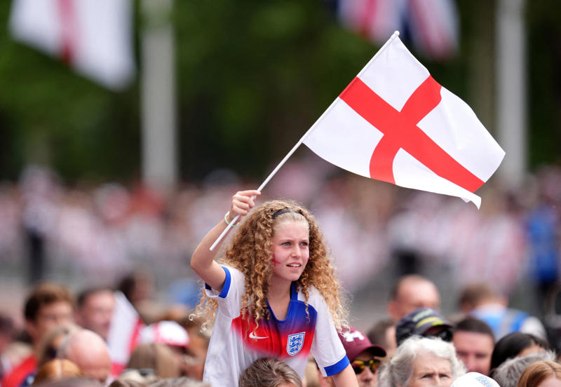 England trophy parade live, Lionesses say 65,000 people attend victory parade celebrations, Princess Beatrice and children join crowds for Lionesses’ football victory parade, England's celebrations go bigger and better, How did the Lionesses celebrate on Monday?, In pictures: Tens of thousands line The Mall, Lionesses leave the stage, In pictures: Lionesses celebrate historic win, Princess Beatrice and family pictured in the crowds, Sweet Caroline blasts along The Mall, England lifts Euros trophy, Chloe Kelly jokes 'What pressure?' as she thanks the crowds, Pictured: Lionesses reach Buckingham Palace, Sarina Wiegman surprised onstage by Burna Boy, Emotional Leah Williamson 'holding back tears' as she thanks crowds, In pictures: Lionesses greet jubilant crowds in victory parade, 'Sweet Caroline' blasts to the crowds, Victory parade reaches Buckingham Palace, 'I've never seen anything like it'; Alessia Russo celebrates along The Mall, In pictures: Fans cheer for the Lionesses, Captain Leah Williamson seen lifting trophy to cheers of the crowd, First pics of the Lionesses celebrating alongside thousands of England fans, The Lionesses arrive to kick off procession, Live: Watch Lionesses victory parade in central London, Supporters travel from across the UK to cheer on Lionesses, Minutes to go, Thousands of fans make their way to The Mall, Fans out in force, Live: Lionesses victory parade aerial footage as thousands celebrate England Euro 2025 victory, 'The standard of football is second to none', Fans 'very proud' of Lionesses, The truth behind Chloe Kelly’s unwavering confidence, 'Hopefully this will encourage more people to support women's football', England flags flying, One hour to go, The Mall is filling up, A look back at 2022, 'I was jumping in the air on Sunday', 'This team shows what it's like to be English', 'Amazing to see the progress from the last Euros', How can I watch the Lionesses victory parade?, A look back at 2022, Today's parade route, Weather no match for England fans, Preparations underway, Excitement building in London, Lionesses use 'their voice for change', London ready for England parade after Euro 2025 glory, Why Sarina Wiegman is the best manager in the world, The sweary gift Sarina Wiegman used to inspire Lionesses before Euro 2025 final, Keir Starmer calls to congratulate Lionesses, Wiegman hopes win will 'push women's game even more', Lionesses attend Downing Street reception to celebrate success, What has the goverment said about the parade?, What has the FA said about the trophy parade?, How to watch the ceremony on TV or online, Attending the homecoming parade, England trophy parade: Route, map and schedule for Euro 2025 victory celebrations, England trophy parade: Route, map and schedule for Euro 2025 victory celebrations