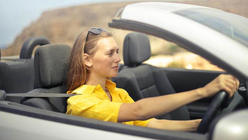 Still Road-Ready—Or Rusty Behind the Wheel?, Q: What does a flashing red traffic light mean?, Q: When are you allowed to pass another vehicle on the right?, A: When the car ahead is turning left, A: Stop completely, regardless of your direction, A: 0.08%, Q: When should you turn your headlights on?, A: At night or in poor visibility, A: No passing in either direction, Q: When merging onto a freeway, who has the right of way?, A: Vehicles already on the freeway, Q: What should you do if your vehicle starts to hydroplane?, A: Ease off the gas and steer straight, Q: What is the hand signal for a left turn?, A: Left arm extended straight out