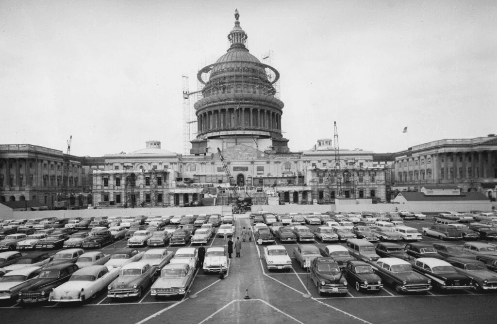 #9: Touring Washington D.C. #1: Road Trips on Route 66, #3: Visiting Disneyland (Opened in 1955), #4: Beach Vacations in the Catskills or Jersey Shore, #6: Driving to Mount Rushmore, #7: Cross-Country Train Trips, #9: Touring Washington D.C., #10: Niagara Falls Vacations, #12: Vacationing in the Ozarks, #13: California Coast Road Trips, #15: Smoky Mountains Retreats, #16: Mackinac Island Getaways, #18: Motel Hopping on the Open Road, #19: Visiting the World’s Fair (New York 1964–65), #21: Cape Cod Summers, #22: Santa Cruz or Coney Island Boardwalks, #24: Southern California Theme Parks, #25: Visiting Relatives in the South or Midwest, #27: Rocky Mountain National Park, #28: Amish Country in Pennsylvania, #30: Aloha Adventures to Hawaii (Post-1959)