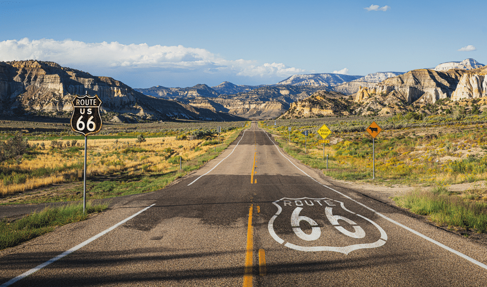 #1: Road Trips on Route 66 #1: Road Trips on Route 66, #3: Visiting Disneyland (Opened in 1955), #4: Beach Vacations in the Catskills or Jersey Shore, #6: Driving to Mount Rushmore, #7: Cross-Country Train Trips, #9: Touring Washington D.C., #10: Niagara Falls Vacations, #12: Vacationing in the Ozarks, #13: California Coast Road Trips, #15: Smoky Mountains Retreats, #16: Mackinac Island Getaways, #18: Motel Hopping on the Open Road, #19: Visiting the World’s Fair (New York 1964–65), #21: Cape Cod Summers, #22: Santa Cruz or Coney Island Boardwalks, #24: Southern California Theme Parks, #25: Visiting Relatives in the South or Midwest, #27: Rocky Mountain National Park, #28: Amish Country in Pennsylvania, #30: Aloha Adventures to Hawaii (Post-1959)