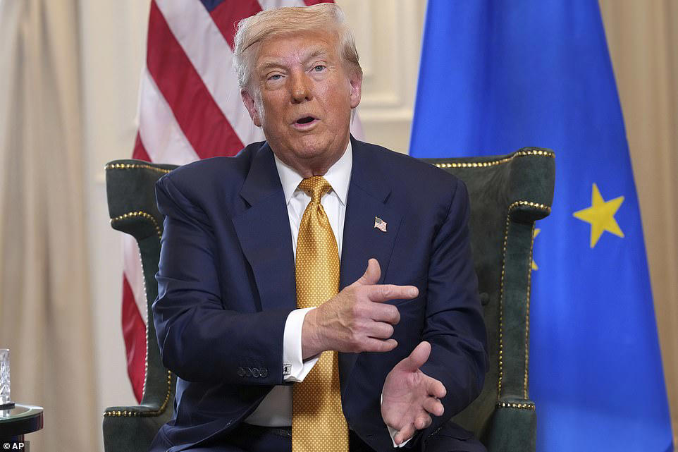 US tariffs trigger euro tumble and stock market slump