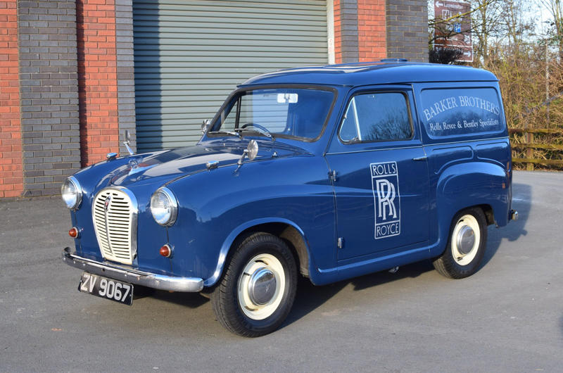 1. Austin ½ Ton, 2. Austin A30, 3. Austin Maestro Van, 4. Austin Seven Type B, 5. Bedford Chevanne, 6. Bedford HA, 7. BMW Isetta 300, 8. Bond Ranger, 9. Chevrolet Corvair 95, 10. Chevrolet El Camino, 11. Citroën 2CV Fourgonnette, 12. Commer Cob, 13. Commer Imp, 14. Dodge Rampage, 15. Fiat Fiorino, 16. Ford Escort, 17. Ford Model Y, 18. Ford Thames 300E, 19. Ford Thames 307E, 20. Holden Coupe Utility, 21. Jowett Bradford, 22. Lancia Ardea, 23. Mini, 24. Morris Minor, 25. Morris Series Z, 26. Peugeot 205, 27. Reliant Regal, 28. Renault 4 Fourgonnette, 29. Subaru BRAT, 30. Triumph Courier, 31. Vauxhall Astravan, 32. Volkswagen Caddy
