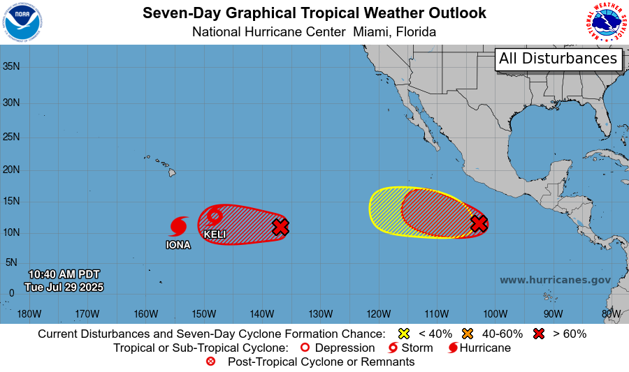 Tropical Storm Keli tracker, Tropical Storm Keli spaghetti models, How do hurricanes form?, Prepare now for hurricanes