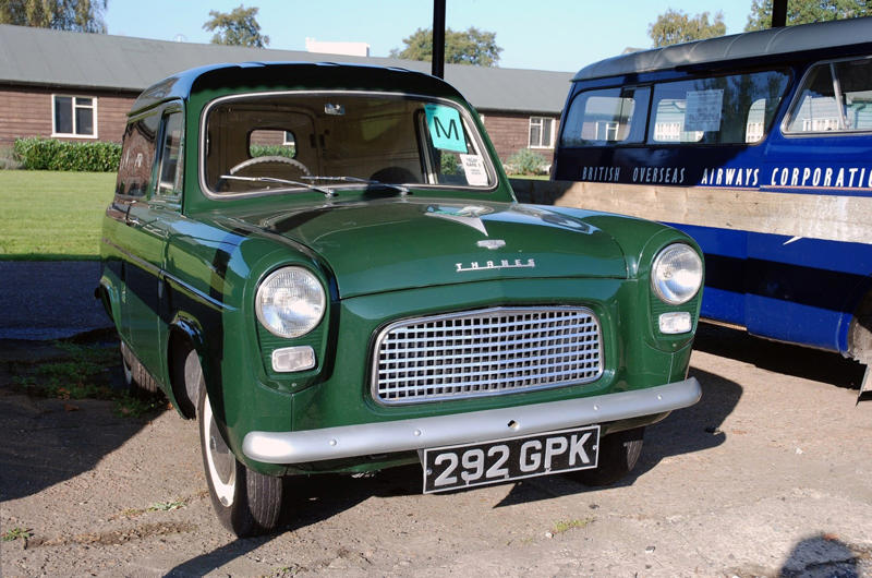 1. Austin ½ Ton, 2. Austin A30, 3. Austin Maestro Van, 4. Austin Seven Type B, 5. Bedford Chevanne, 6. Bedford HA, 7. BMW Isetta 300, 8. Bond Ranger, 9. Chevrolet Corvair 95, 10. Chevrolet El Camino, 11. Citroën 2CV Fourgonnette, 12. Commer Cob, 13. Commer Imp, 14. Dodge Rampage, 15. Fiat Fiorino, 16. Ford Escort, 17. Ford Model Y, 18. Ford Thames 300E, 19. Ford Thames 307E, 20. Holden Coupe Utility, 21. Jowett Bradford, 22. Lancia Ardea, 23. Mini, 24. Morris Minor, 25. Morris Series Z, 26. Peugeot 205, 27. Reliant Regal, 28. Renault 4 Fourgonnette, 29. Subaru BRAT, 30. Triumph Courier, 31. Vauxhall Astravan, 32. Volkswagen Caddy