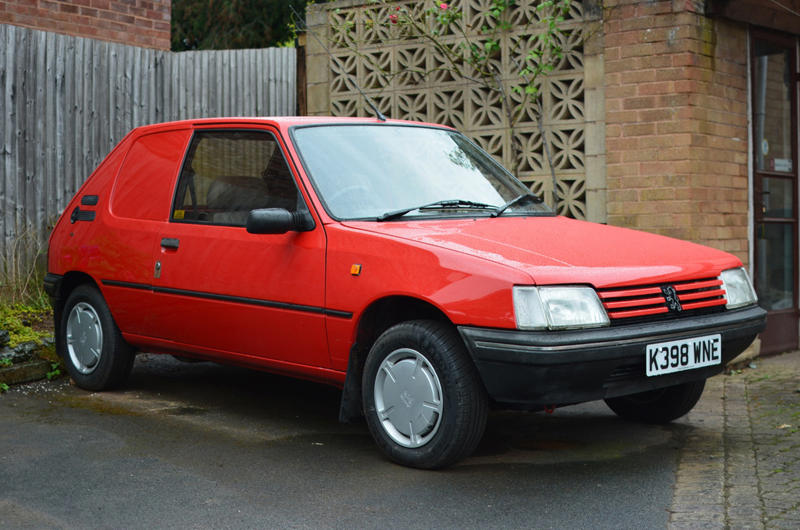1. Austin ½ Ton, 2. Austin A30, 3. Austin Maestro Van, 4. Austin Seven Type B, 5. Bedford Chevanne, 6. Bedford HA, 7. BMW Isetta 300, 8. Bond Ranger, 9. Chevrolet Corvair 95, 10. Chevrolet El Camino, 11. Citroën 2CV Fourgonnette, 12. Commer Cob, 13. Commer Imp, 14. Dodge Rampage, 15. Fiat Fiorino, 16. Ford Escort, 17. Ford Model Y, 18. Ford Thames 300E, 19. Ford Thames 307E, 20. Holden Coupe Utility, 21. Jowett Bradford, 22. Lancia Ardea, 23. Mini, 24. Morris Minor, 25. Morris Series Z, 26. Peugeot 205, 27. Reliant Regal, 28. Renault 4 Fourgonnette, 29. Subaru BRAT, 30. Triumph Courier, 31. Vauxhall Astravan, 32. Volkswagen Caddy
