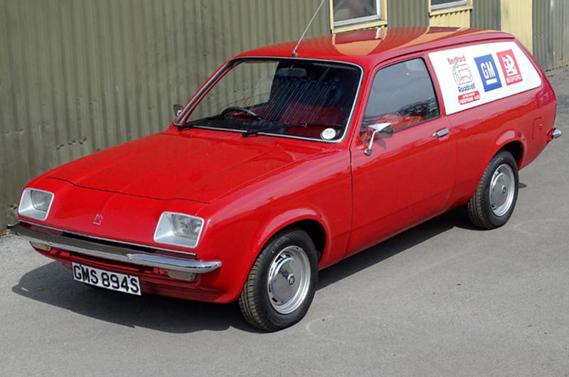 1. Austin ½ Ton, 2. Austin A30, 3. Austin Maestro Van, 4. Austin Seven Type B, 5. Bedford Chevanne, 6. Bedford HA, 7. BMW Isetta 300, 8. Bond Ranger, 9. Chevrolet Corvair 95, 10. Chevrolet El Camino, 11. Citroën 2CV Fourgonnette, 12. Commer Cob, 13. Commer Imp, 14. Dodge Rampage, 15. Fiat Fiorino, 16. Ford Escort, 17. Ford Model Y, 18. Ford Thames 300E, 19. Ford Thames 307E, 20. Holden Coupe Utility, 21. Jowett Bradford, 22. Lancia Ardea, 23. Mini, 24. Morris Minor, 25. Morris Series Z, 26. Peugeot 205, 27. Reliant Regal, 28. Renault 4 Fourgonnette, 29. Subaru BRAT, 30. Triumph Courier, 31. Vauxhall Astravan, 32. Volkswagen Caddy