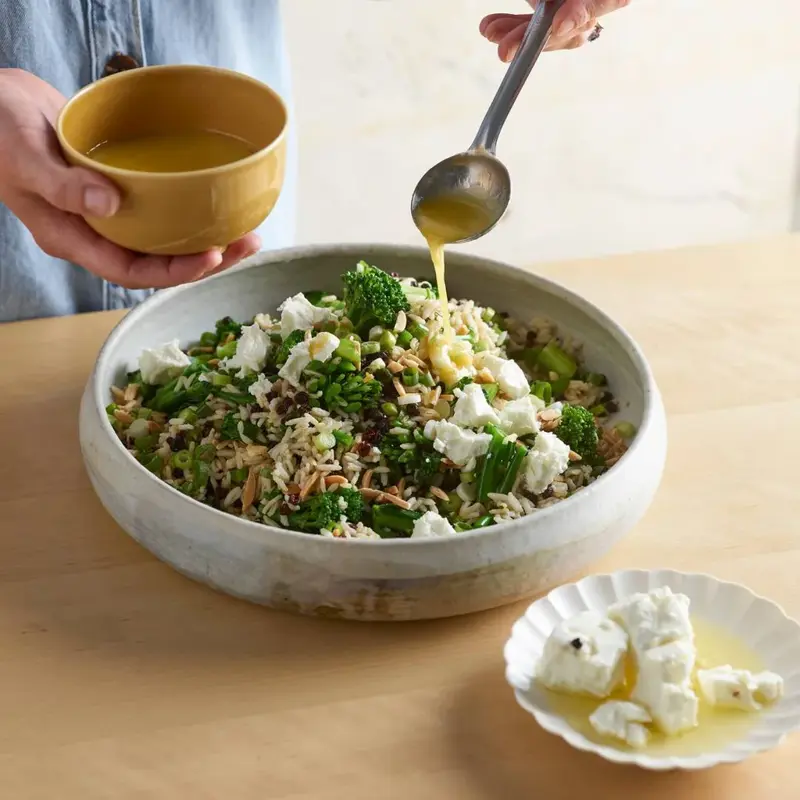 Cheesy salmon & veggie pasta bake, Pork chop tray bake with potatoes & brussels sprouts, Pesto, sun-dried tomato & mozzarella-stuffed chicken breasts, Nutty brown rice with broccolini & goat’s cheese, Easy family dinners from Women's Weekly Food