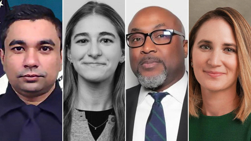 New York City skyscraper shooting victims identified – everything we know Wesley LePatner: Blackstone executive, Didarul Islam: NYPD officer, Aland Etienne: security guard, Julia Hyman, Rudin Management associate