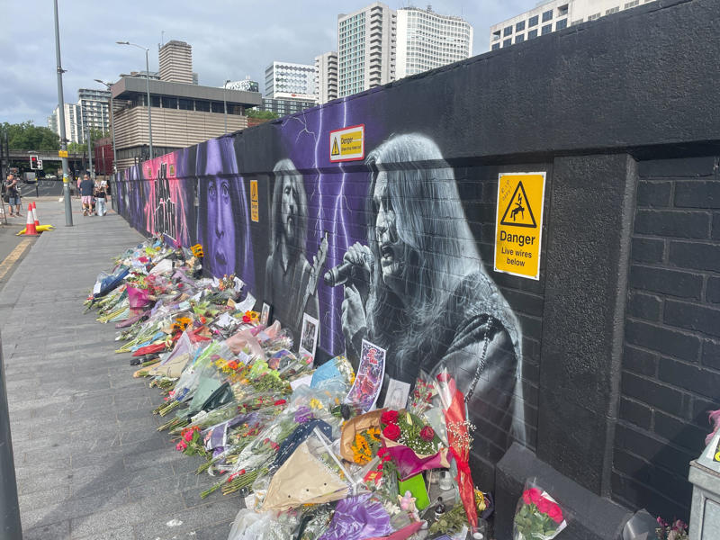 Ozzy Osbourne's funeral - key points, How to watch the Black Sabbath bench livestream, PICTURES: Fans line the streets of Birmingham ahead of Ozzy funeral procession, VIDEO: Ozzy Osbourne reveals the song that changed his life, Yungblud's moving tribute to Ozzy, Thousands of fans travel to Birmingham... and the pints are already flowing, Mayor calls Ozzy Osbourne 'a son of Birmingham', Ozzy fan renames his pet 'Doggy Osbourne' for the day, 'Ozzy Osbourne was completely himself... money didn't change him', Ozzy Osbourne flung open hell’s musical gates – and changed the world, Couple Karen and Steve Brookhouse: 'There will never be another Ozzy', Hundreds of people are already gathered at the barriers, Ozzy Osbourne wanted his funeral to be ‘celebration, not a mope-fest’, Graffiti artist Mr Murals helps touch up murals before the funeral procession, What Ozzy's fellow artists said in tributes after his death, Senior reporter Holly Evans is in Birmingham ahead of the funeral procession, Fans prepare to say final goodbye to the Prince of Darkness, Who are Bostin' Brass Band, the group playing alongside Ozzy's hearse?, Flowers, tributes and a brass band outside the Black Sabbath bench, Birmingham mayor describes Ozzy Osbourne as 'son of Birmingham, In pictures: Fans arrive and floral tributes laid ahead of funeral