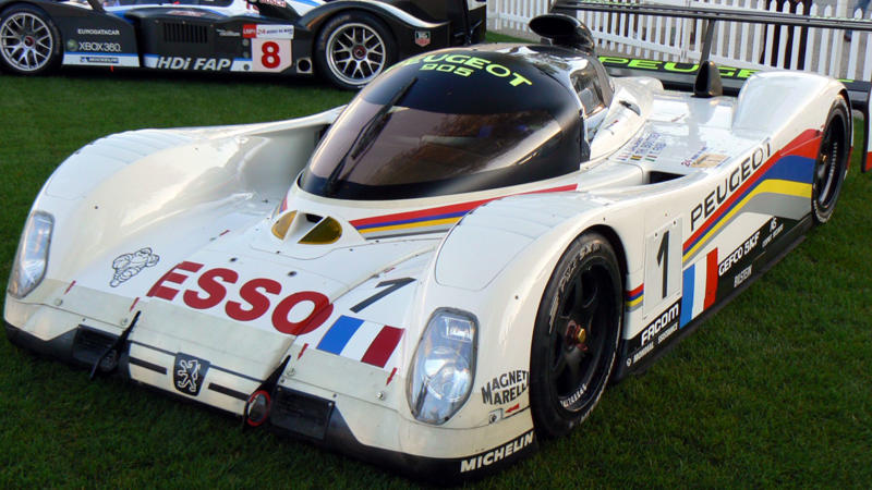 Peugeot 905 (1992, 1993) Classics Beats The Day-Long Test, Bentley Speed Six (1929, 1930), Jaguar D-Type (1955, 1956, 1957), Porsche 917K (1970, 1971), Ford GT40 Mk II (1966), Ferrari 250 Testa Rossa (1958, 1960, 1961), Jaguar C-Type (1951, 1953), Matra-Simca MS670 (1972, 1973, 1974), Alfa Romeo 8C 2300 (1931, 1932, 1933, 1934), Porsche 936 (1976, 1977, 1981), Ferrari 330 TRI/LM (1962), Rondeau M379B (1980), Aston Martin DBR1 (1959), Ford GT40 Mk IV (1967), Porsche 956 (1982, 1983, 1984), Jaguar XJR-9 (1988), Bentley 4½ Litre (1928), Talbot-Lago T26 GS (1950), Bugatti Type 57G (1937), Ferrari 166 MM (1949), Porsche 962C (1986, 1987), Peugeot 905 (1992, 1993), Sauber-Mercedes C9 (1989), Bentley 3 Litre (1924), Ferrari 275P (1963, 1964), Lagonda M45R Rapide (1935)